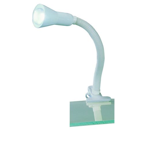 Trio Flexo Lampe Moderne À Pince Et À Clipser Blanche