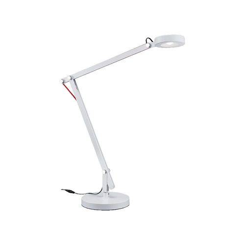 Trio Amsterdam Lampe De Travail De Bureau Moderne Blanche 3000k