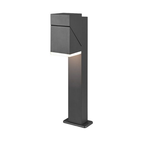 Trio Avon Borne D'extérieur Moderne 50 Cm Anthracite 3000k Ip54