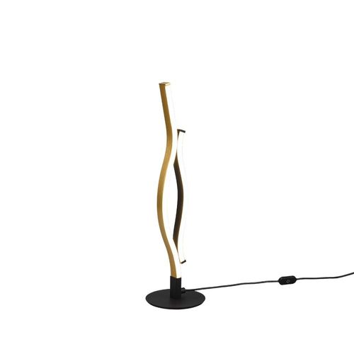 Trio Blaze Lampe De Table Led Moderne 8w Laiton Mat 2300-3000-4000k