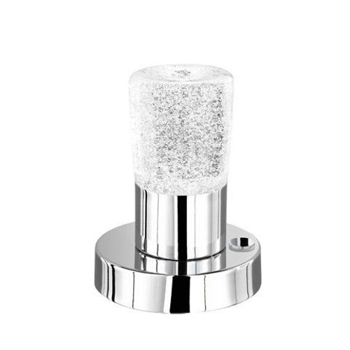 Trio Cristo Lampe De Table Cylindrique Moderne Chrome 3000k