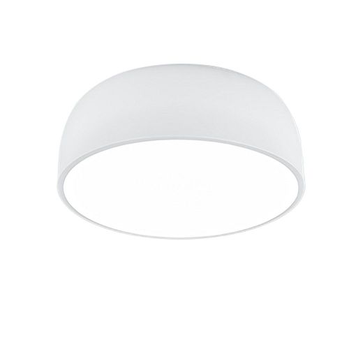 Trio Baron Plafonnier Cylindrique Moderne À 4 Lumières, Blanc Mat