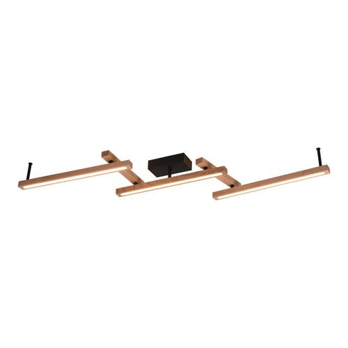 Trio Bellari Semi-Affleurant Led Moderne 36 W, Couleur Bois, 2700-6000k, Télécommande