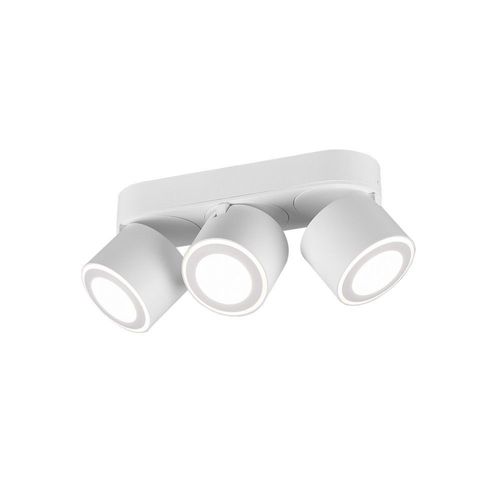 Trio Taurus Spot De Plafond Moderne À 3 Lumières Bar Blanc Mat 3000k