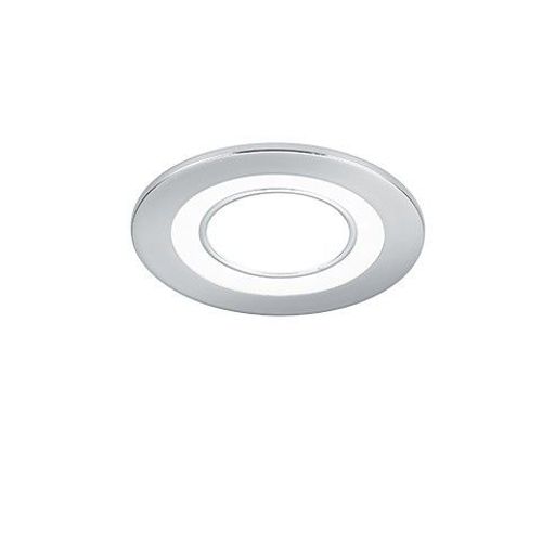 Trio Core Downlight Encastrable Moderne 8cm Chrome 3000k