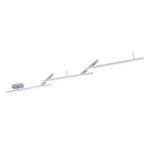 Trio Melby Semi-Affleurant Led Moderne Rgbw 23w, Nickel Mat, 3000-5000k, Télécommande