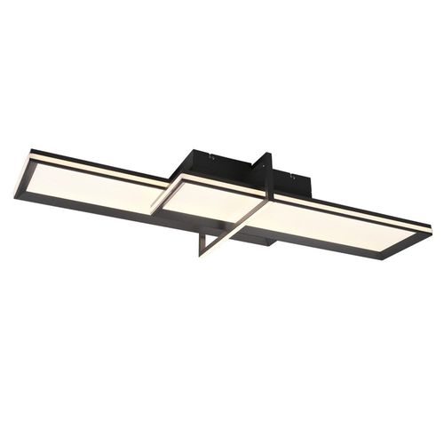 Trio Charleston Semi-Plafonnier Led Moderne 22w Anthracite 3000k