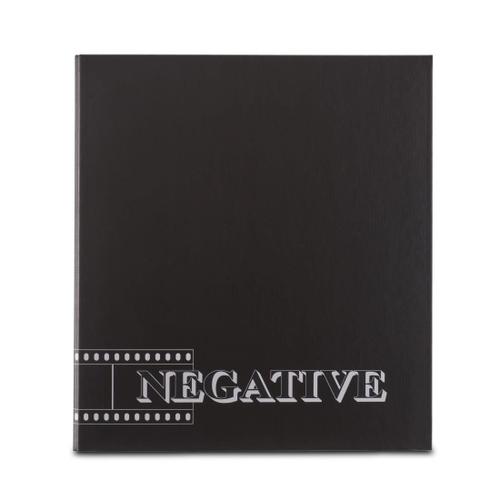 Hama Classeur "Negative" Avec Mécanisme Combiné À 4 Anneaux, Larg. 39mm, Noir