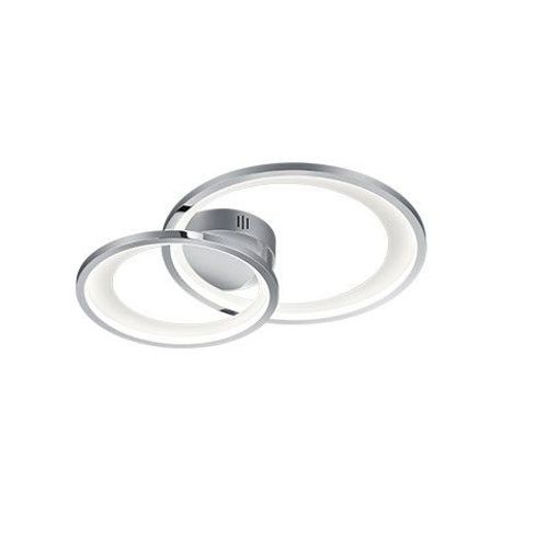 Trio Granada Semi-Plafonnier Led Moderne 29w Chrome 3000k