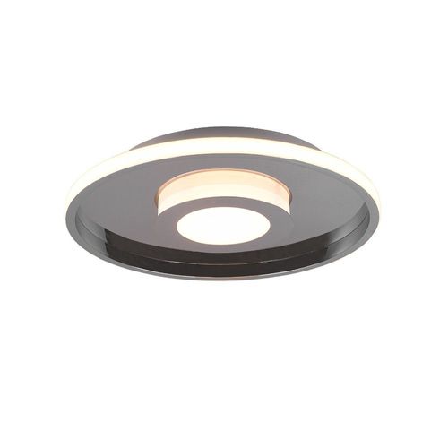 Trio Ascari Plafonnier Salle De Bain Moderne 40cm Chrome 3000k Ip44