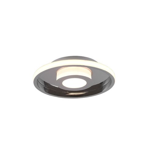 Trio Ascari Plafonnier Salle De Bain Moderne 30cm Chrome 3000k Ip44