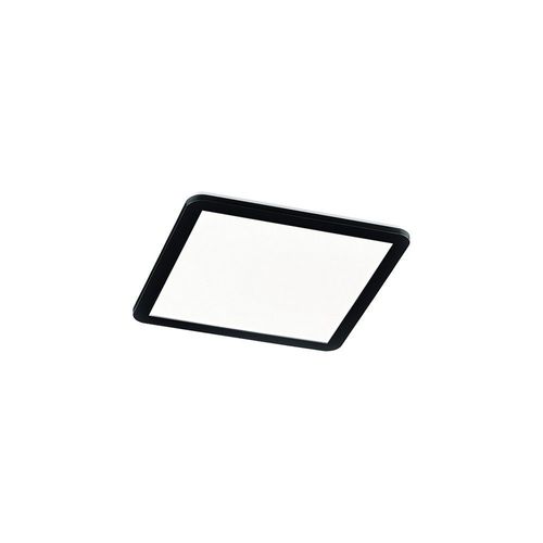 Trio Camilla Plafonnier Salle De Bain Carré Moderne Noir Mat 3000k Ip44