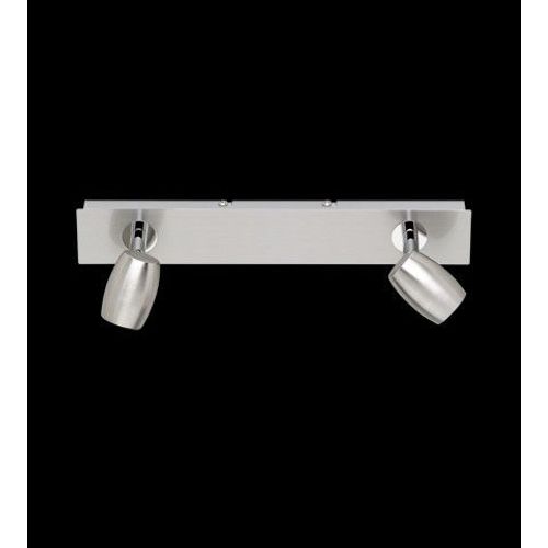 Trio Michael Spot De Plafond Double Moderne À 2 Lumières, Nickel Mat
