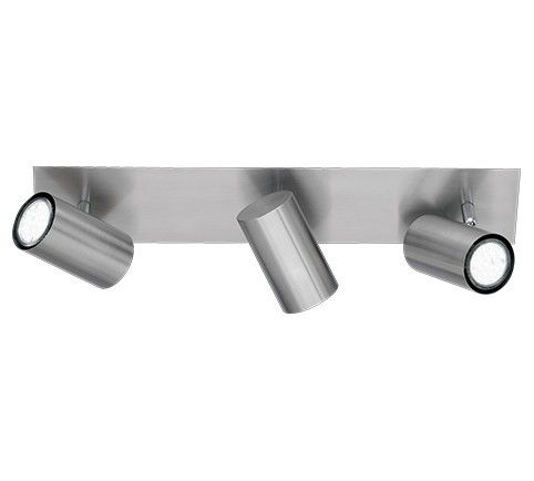 Trio Marley Spot de plafond moderne &agrave; 3 lumi&egrave;res, barre,
