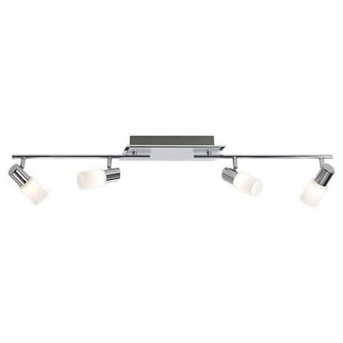 Trio Clapton Barre De Spot De Plafond Moderne À 4 Lumières Chrome 3000k