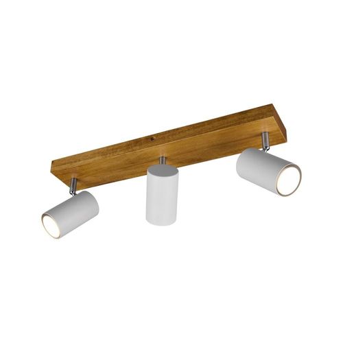 Trio Marley Spot De Plafond Moderne À 3 Lumières Ii Bar Blanc Mat