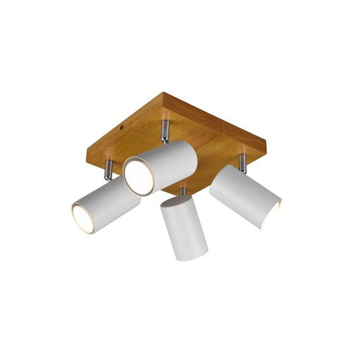 Trio Marley Ii Clusters De Spots De Plafond Modernes À 4 Lumières, Blanc Mat