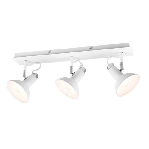 Trio Roxie Spot De Plafond Moderne À 3 Lumières Bar Blanc Mat
