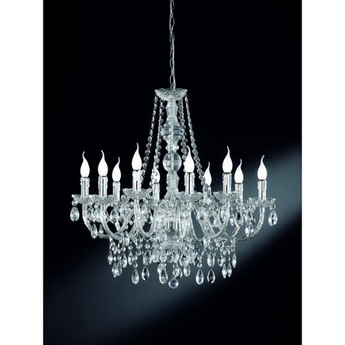 Reality Lüster Lustre Classique À 10 Bras Multiples Lüster Classic, Chrome