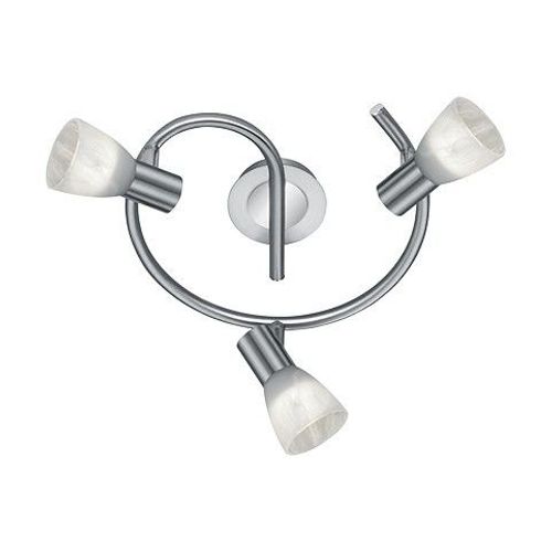 Trio Levisto Plafonnier Moderne À 3 Lumières, Clusters, Nickel Mat, 3000k