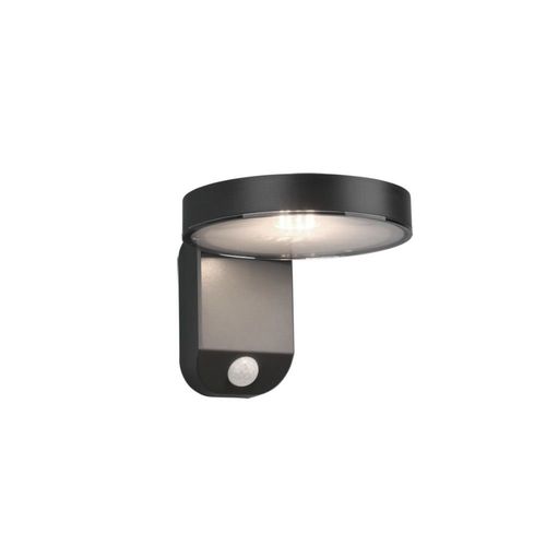 Reality Posadas Posadas Applique D'extérieur Moderne Moderne Anthracite 3000k Ip44 Avec Pir