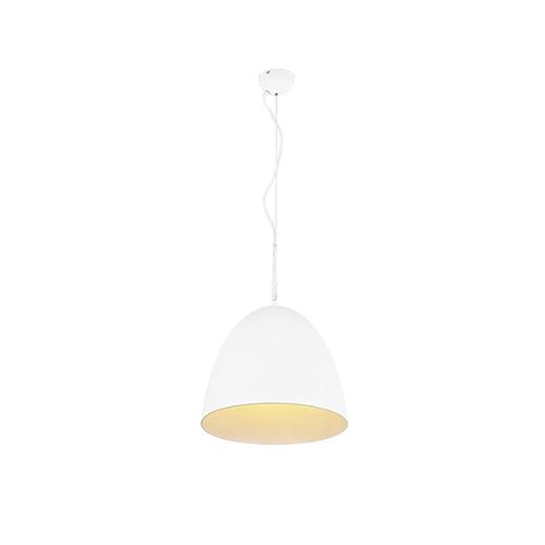 Reality Tilda Plafonnier Suspendu Tilda Moderne 40 Cm En Forme De Dôme Blanc Mat