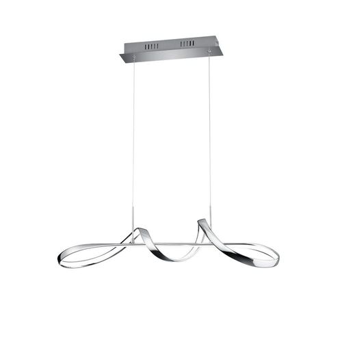 Reality Perugia Plafonnier Suspendu Led Moderne Perugia Chrome 4000k
