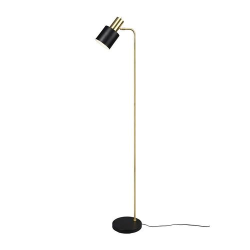 Reality Adam Adam Modern Task Lampadaire Noir, Or