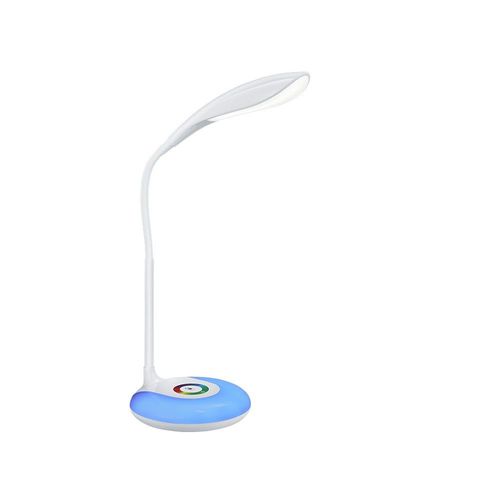 Reality Krait Lampe De Bureau Led Krait Modern Rgbw Blanc 3000k, Connexion Usb