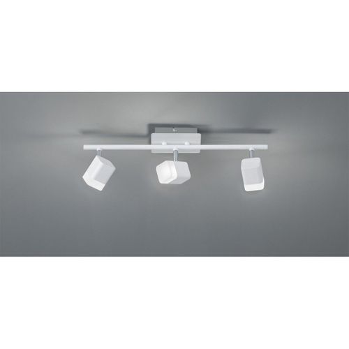 Reality Roubaix Spot De Plafond Moderne À 3 Lumières Roubaix Bar Blanc Mat 3000k
