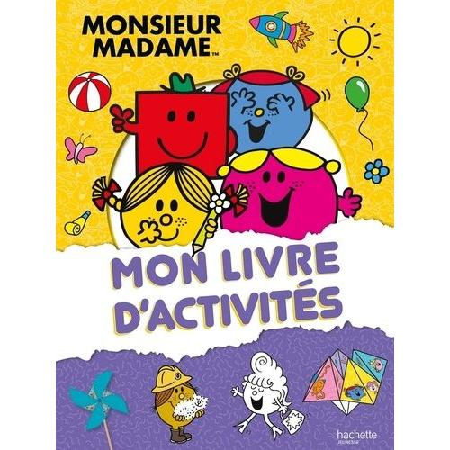 Mon Livre D'activités Monsieur Madame