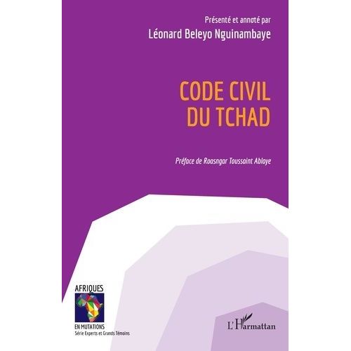 Code Civil Du Tchad