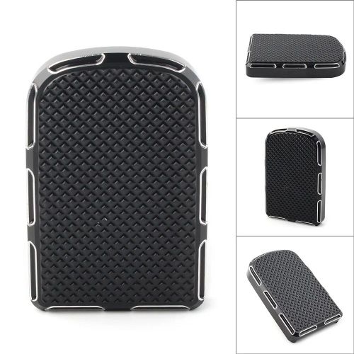 Housse De Protection Pour Pédales De Frein, 1 Pièce, En Aluminium Noir, Pour Harley Road Glide Street Glide Softail Fatboy Flst