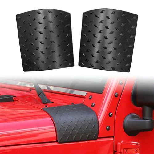 Juste Pare-Balles De Capot Pour Jeep Wrangler Jk, Accessoires Extérieurs Sport, 2 Pièces, 2007, 2008, 2009, 2010, 2011, 2012, 2013, 2014, 2015, 2016, 2017