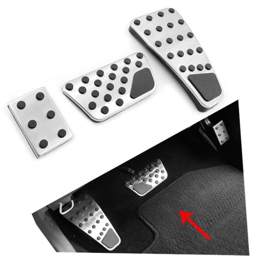 Kit D'accessoires Antidérapants Pour Dodge Ram 2009/2019/1500/2500 Lhd, 3 Pièces, Couverture De Pédale, Frein À Gaz, Embrayage, Pour Voiture, 3500 ? 4500/5500