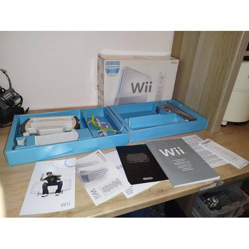 Boite Vide Nintendo Wii Blanche Pack Wii Sports Sans Console Ni Manette Ni Cables Ni Jeu