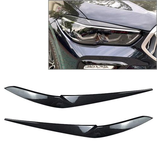 Eyebloggcover Pour Phare Antibrouillard Avant De Voiture, Décoration De Garniture Pour Bmw X5, 2018-2022, Bmw X6, 2019, 2020, 2021, 2022, 2 Pièces