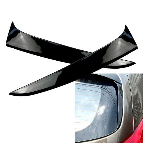 Couvercle Kiev Illage D'aile Latérale De Becquet De Lunette Arrière De Voiture, Abs Noir Brillant, Adapté Pour Kia Sportage R, 2011, 2012, 2013, 2014, 2015