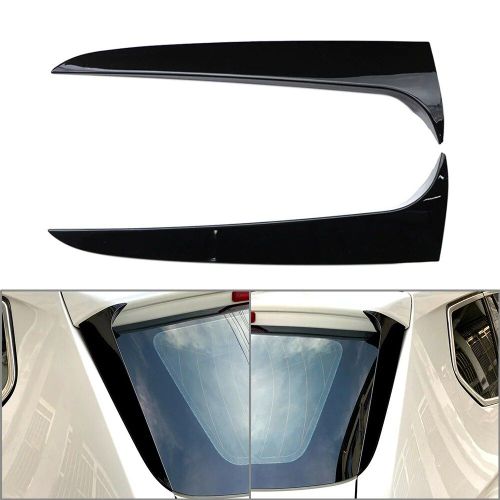 Becquet De Lunette Arrière De Voiture Noir Brillant, Décoration De Garniture D'aile Latérale Pour Bmw Bery F25 2011 2012 2013 2014 2015 2016 2017