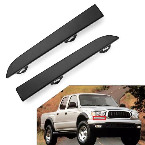 Panneau De Garniture De Feux De Pare-Chocs Avant De Voiture, 1 Paire, Moulage De Remplissage Inférieur, Pour Toyota Tacoma 2001 2002 2003 2004