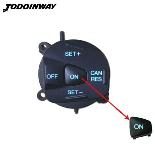Bouton De Commande De Régulateur De Vitesse, Pour Ford Escort Fiesta Mk7 Mk8 St Ecosport 2013 2015, Simple, Led Bleu, Volant, Interrupteur