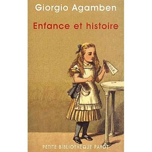 Enfance Et Histoire - Destruction De L'expérience Et Origine De L'histoire