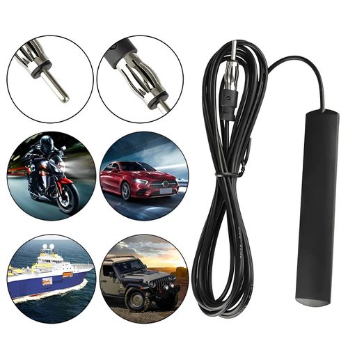 Amplificateur Universel De Signal De Patch D'antenne Radio Fm De Voiture, Équipement D'amélioration De Signal, Dispositif D'antenne, Accessoires Extérieurs Automatiques, 1.5m