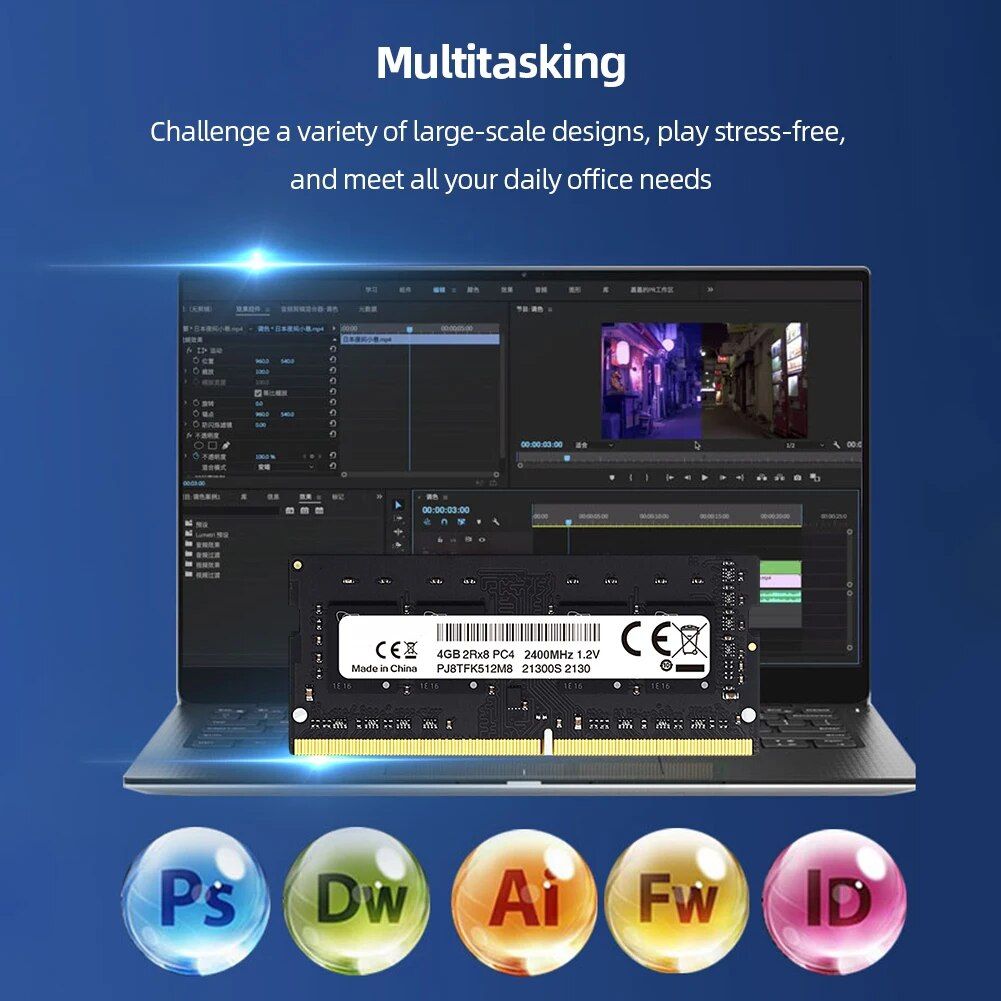 Mmoire RAM DDR4 pour ordinateur portable haute performance ... - 4