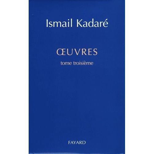 Oeuvres - Tome 3