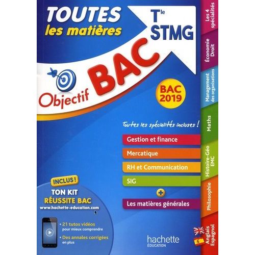 Toutes Les Matières Tle Stmg