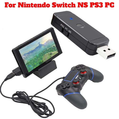Récepteur Usb Pour Switch, Ps3, Ps4, Xbox One, Manette Xbox Slim, Adaptateur Pc Sans Fil, Contrôleur Filaire Sans Fil, Adaptateur Convertisseur