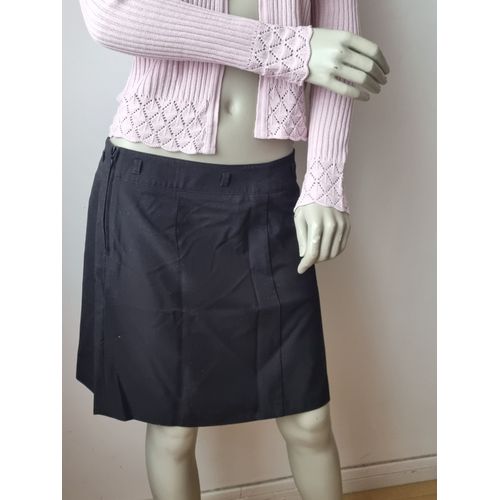 Jupe Noir Camaieu Taille 40 Très Bon État
