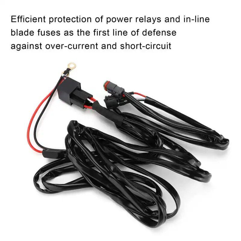 Harnais De Cblage  Fusible 40a 12v, Modification Du Spot L... - 3