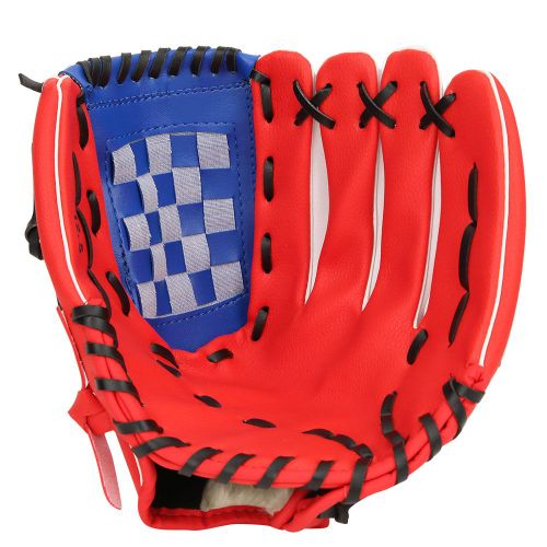 Connor Gants De Baseball En Cuir Pu Pour Enfants (Rouge, 10,5 Pouces)